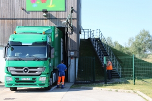 La station de transfert de Groissiat