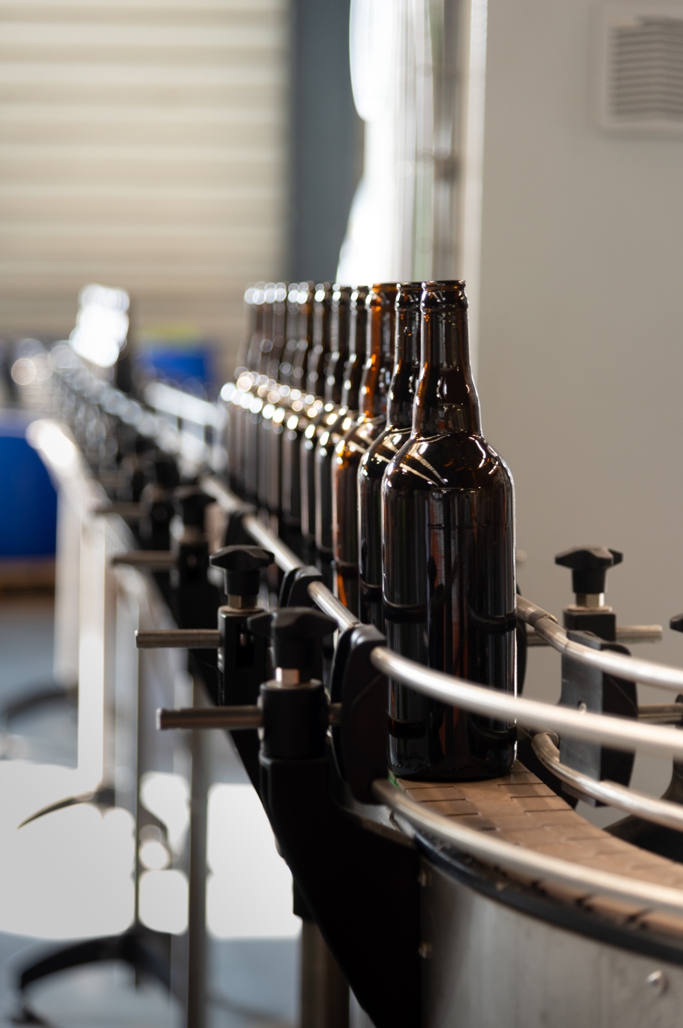 ligne de lavage-réemploi du verre